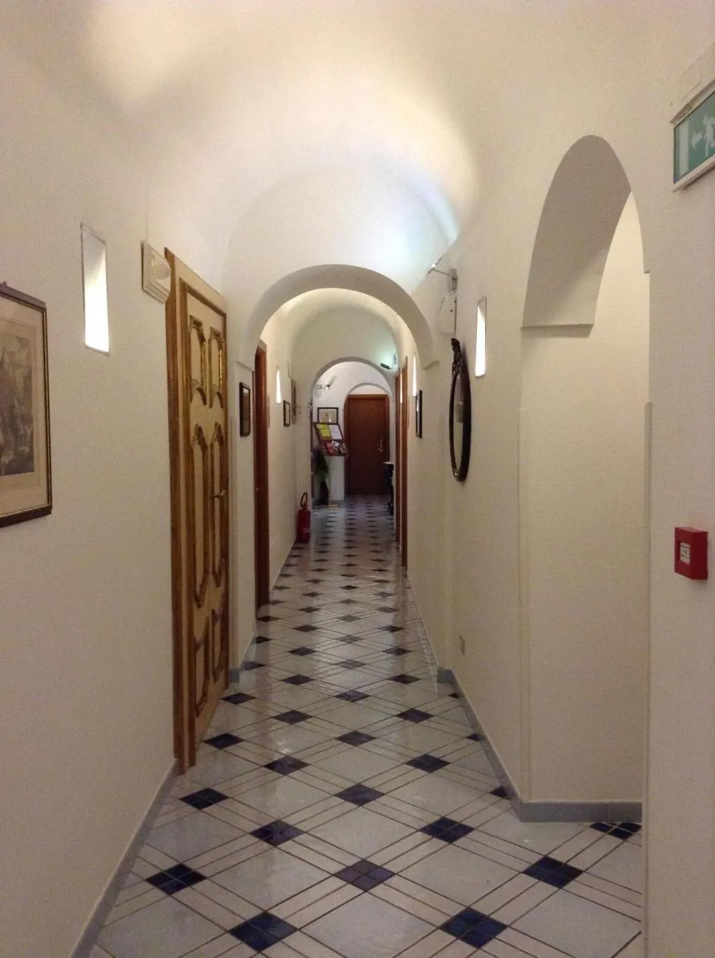 Lobby, Hotel Floridiana, Naples
