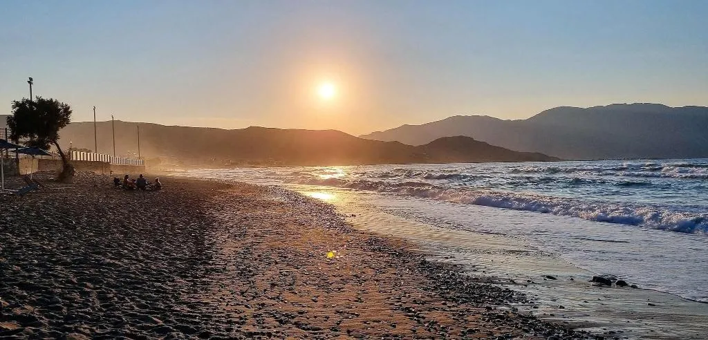 Beach, Sunny Bay, Crete