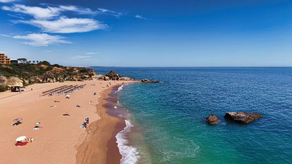 Beach, Paraiso Albufeira, Algarve