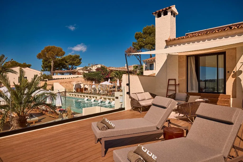 Terrace, Purobeach Resort Santa Ponsa, Majorca