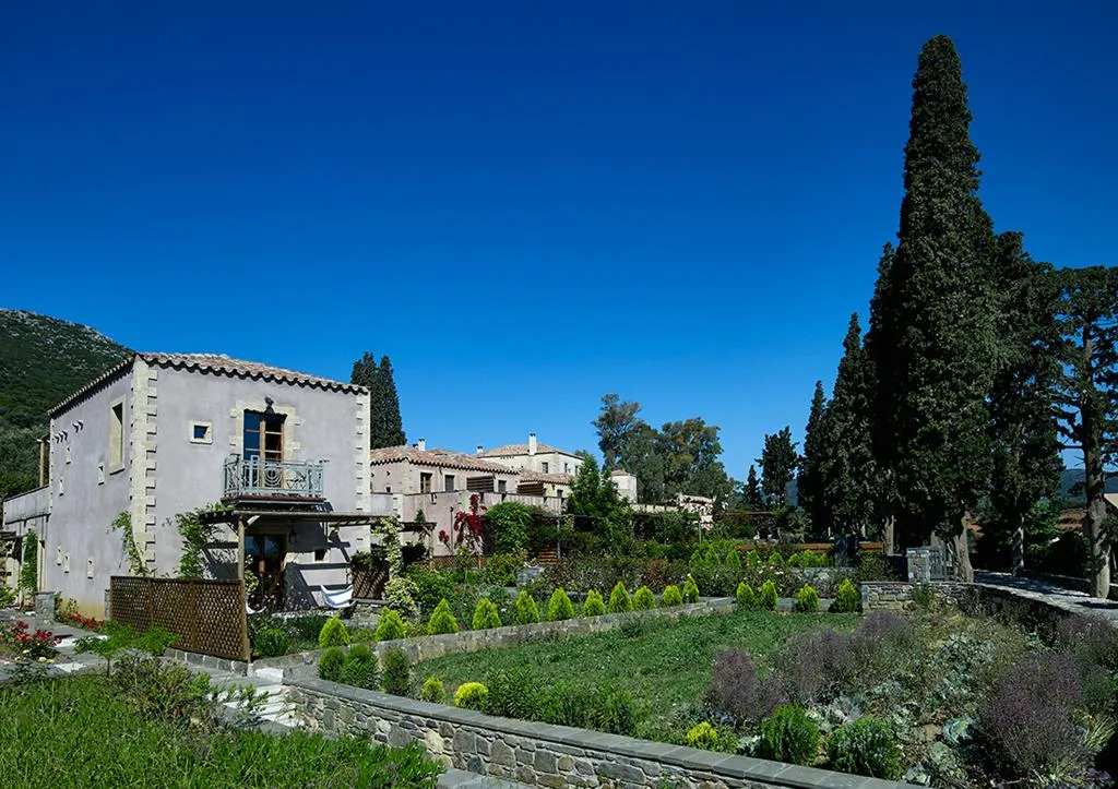 Terrace, Kinsterna Hotel, Kalamata
