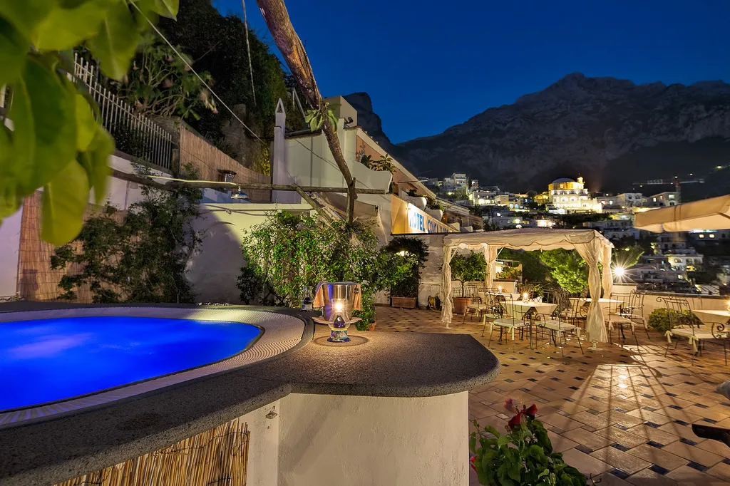 Terrace, Hotel Conca D'Oro, Naples