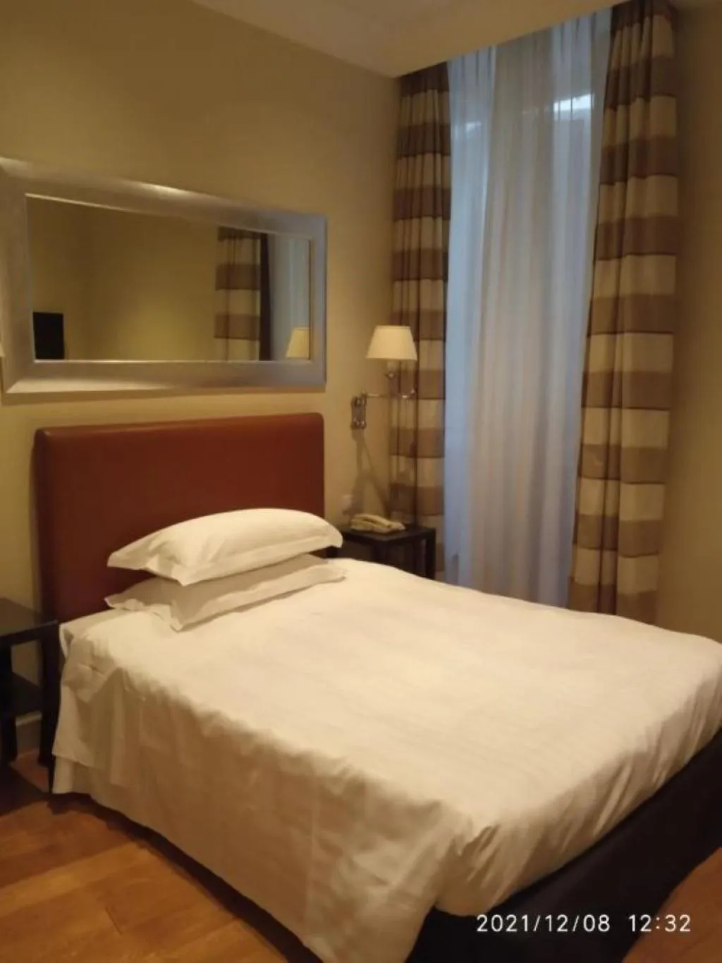 SINGLE SUPERIOR Room, Albergo Santa Chiara, Rome