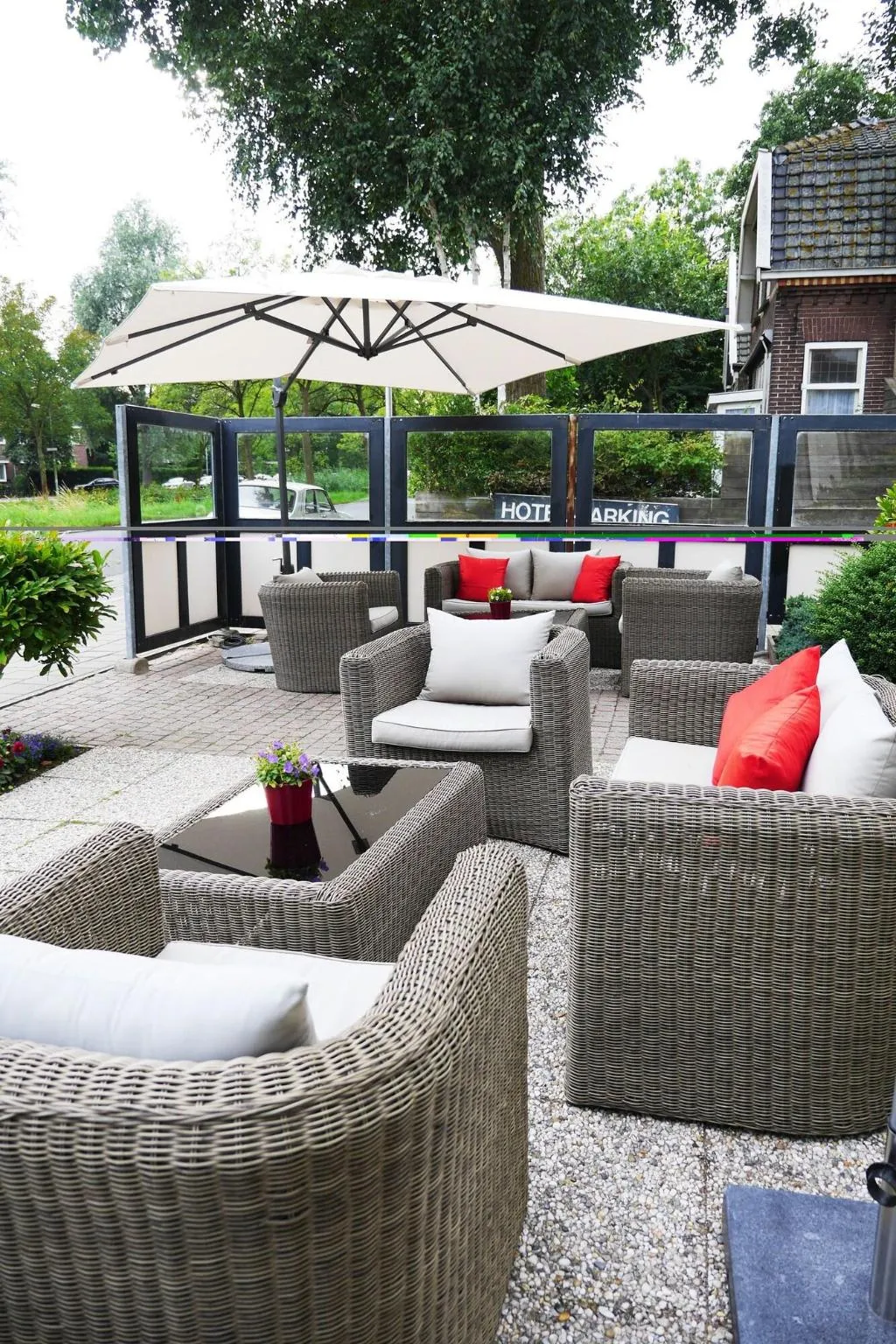 Terrace, Alp de Veenen Hotel, Amsterdam
