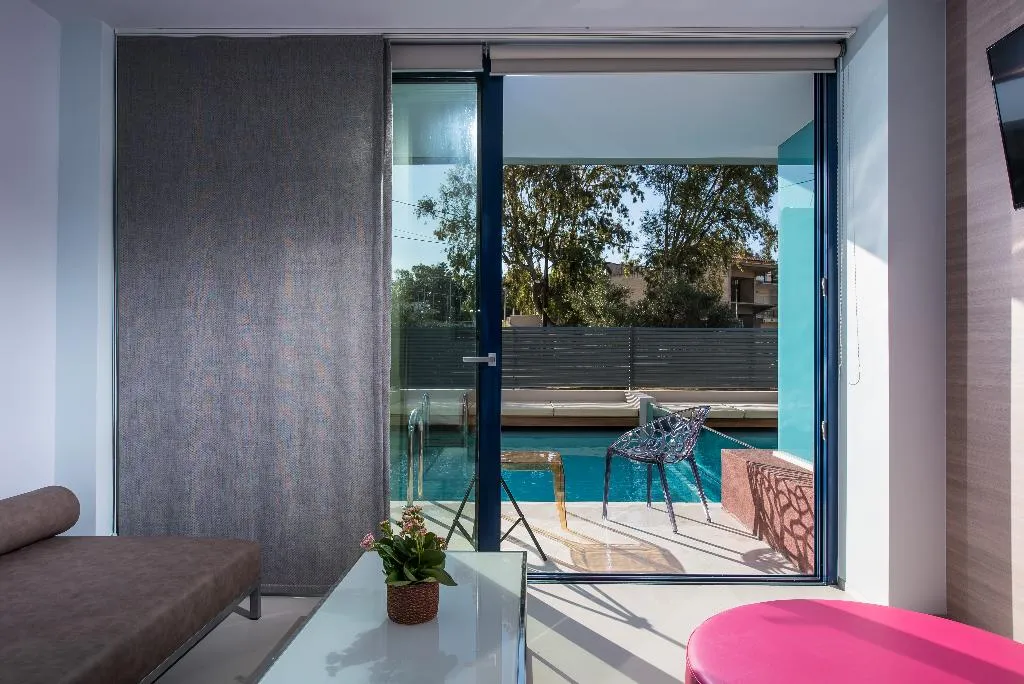 Double or Twin SUPERIOR WITH PRIVATE POOL Room, Harmony Boutique Resort, Crete