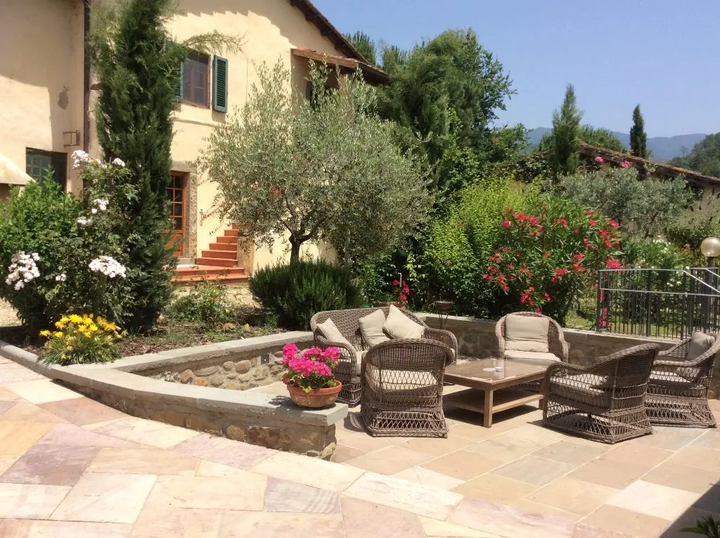Terrace, Villa Rigacci, Florence
