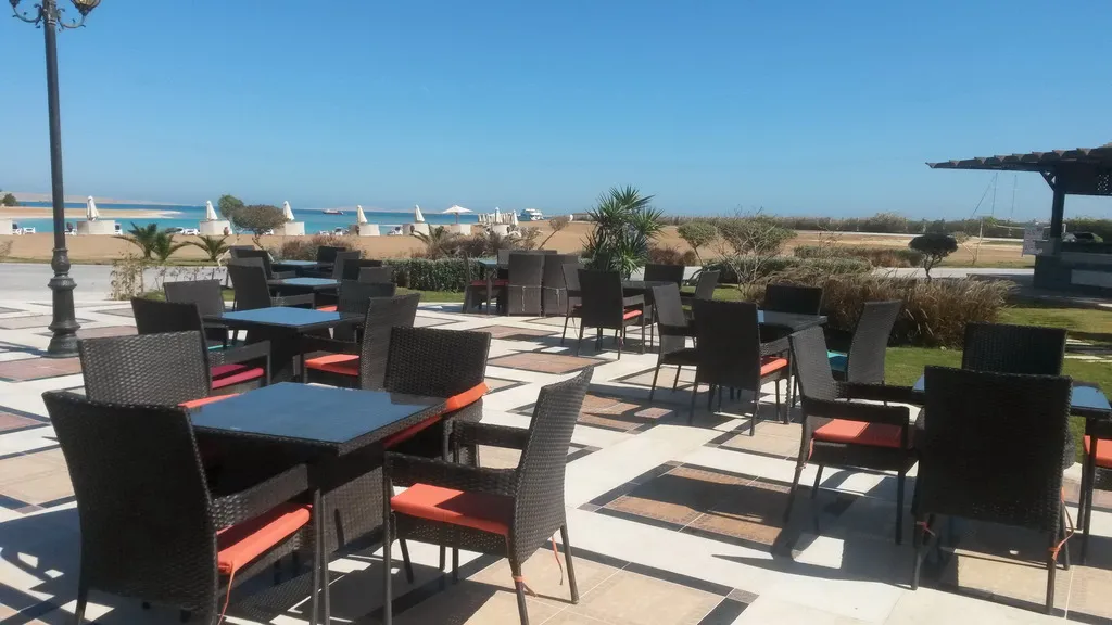 Terrace, Gravity Hotel Aqua Park Hurghada, Red Sea Riviera