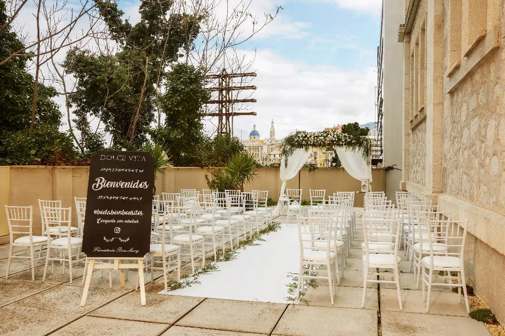 Terrace, Sercotel Ciutat d'Alcoi Hotel, Costa Blanca