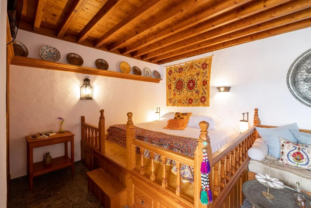 SUITE WITH DOUBLE BED Room, Melenos Art Boutique Hotel, Rhodes