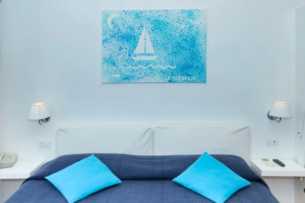 Double or Twin SEA VIEW WITH BALCONY Room, Residence Le Terrazze Sorrento, Naples