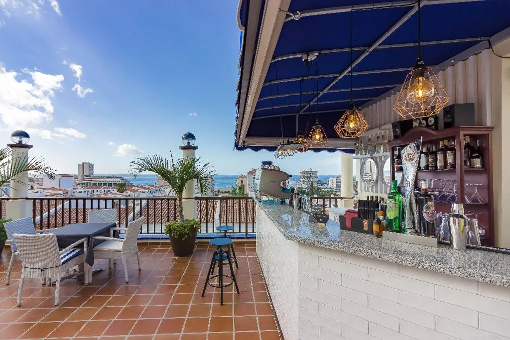 Bar, klayman Olivina Aparthotel, Tenerife