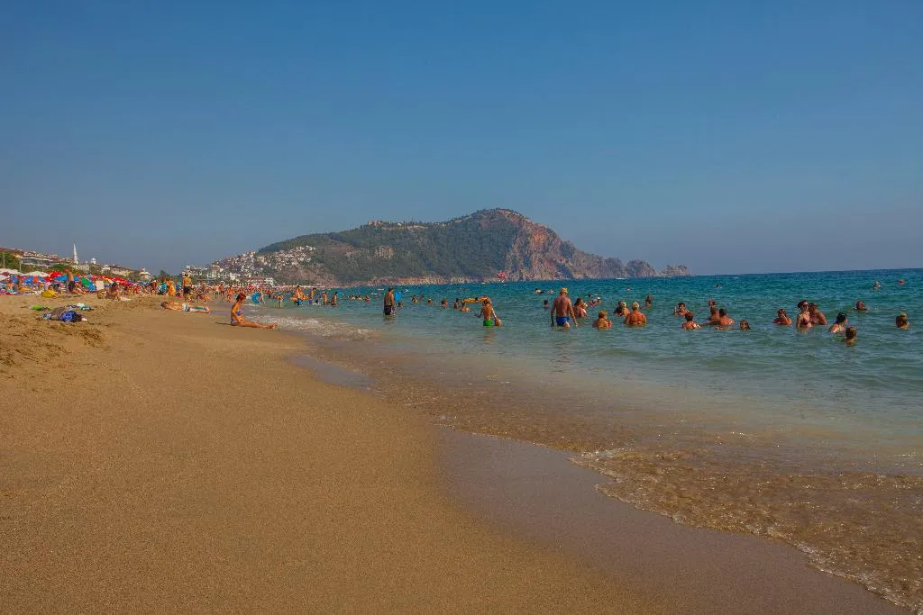 Beach, Kleopatra Beach Hotel, Antalya