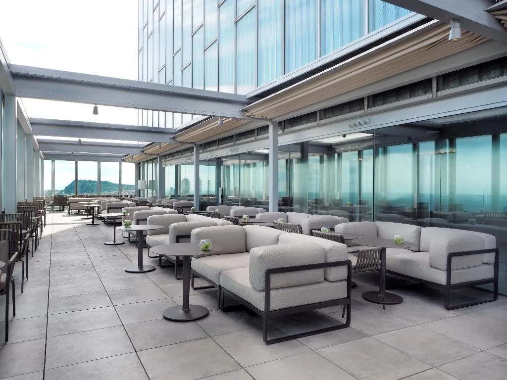 Terrace, The Level at Melia Barcelona Sky, Barcelona