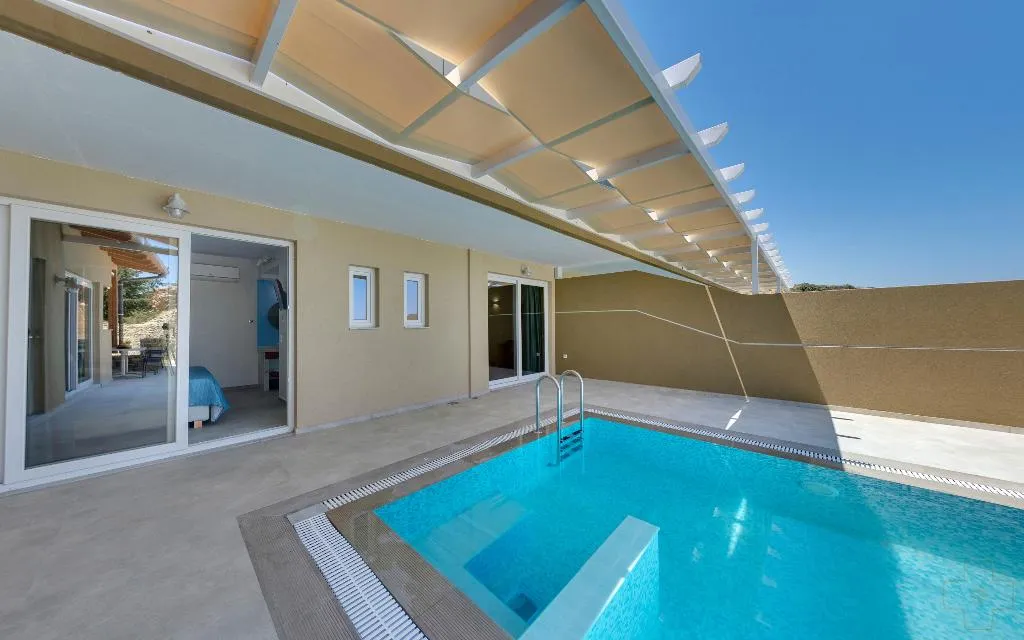 SUITE TWO BEDROOMS WITH PRIVATE POOL Room, Spiros-Soula Family Hotel & Thematic Suites, Crete