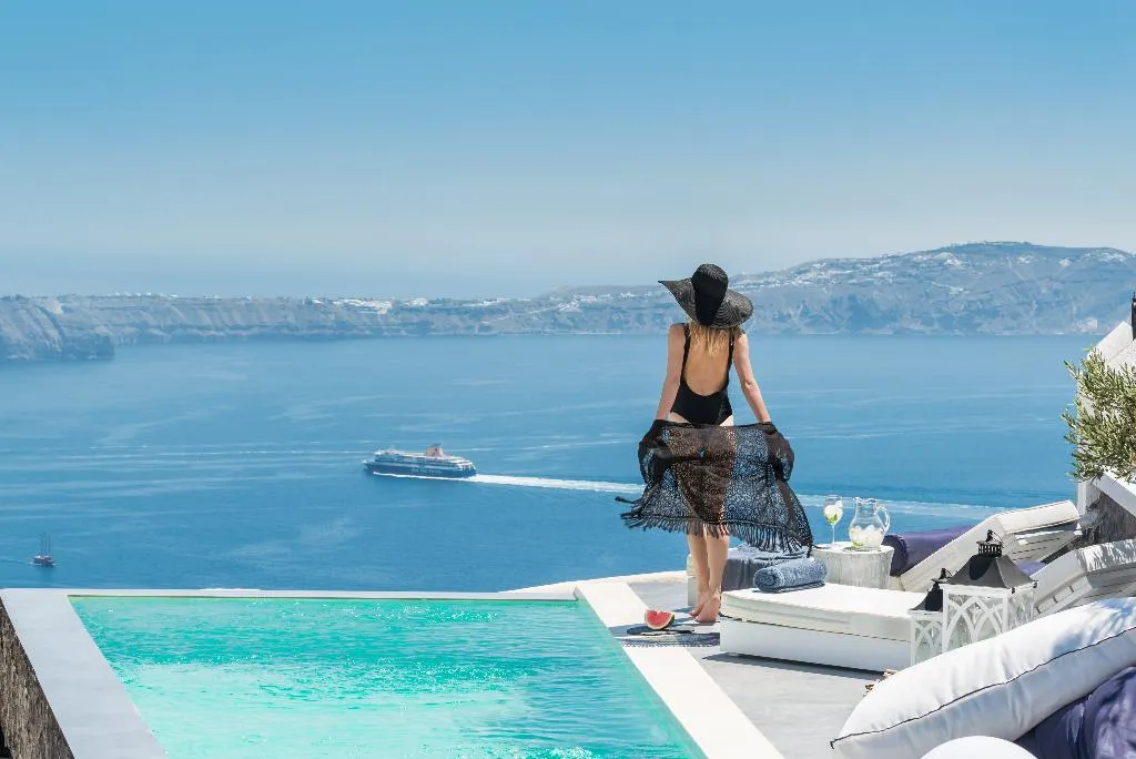 Pool, Mythical Blue Luxury Suites, Santorini