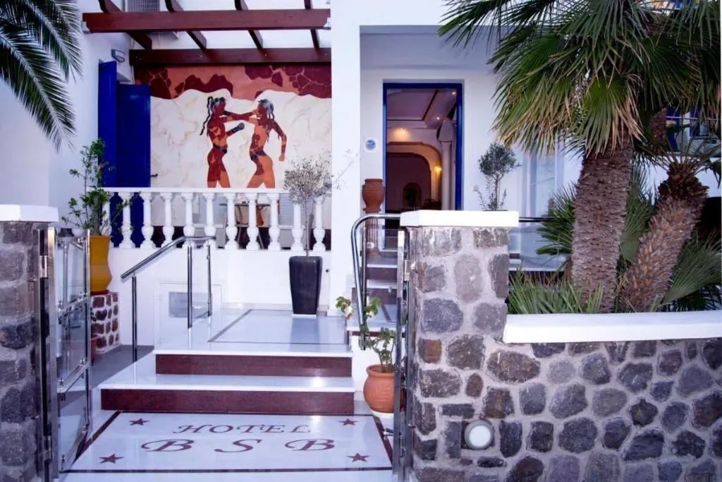 General view, Blacksandy Beach Hotel, Santorini