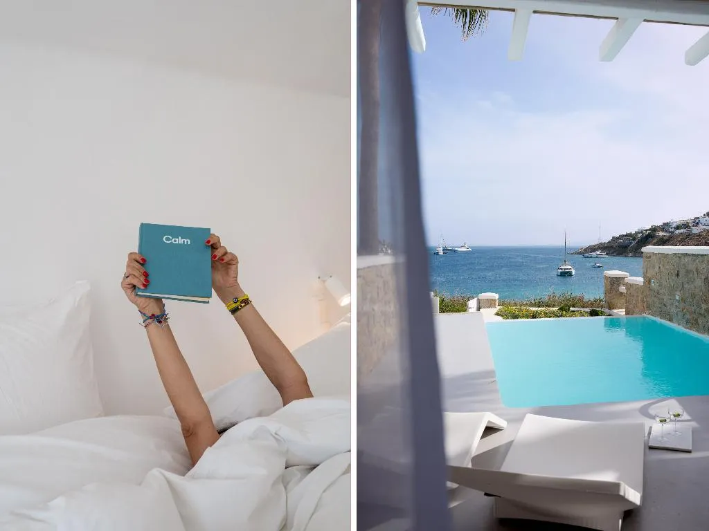 SUITE WITH PRIVATE POOL Room, Mykonos Blu, A Resort to Live, Mykonos