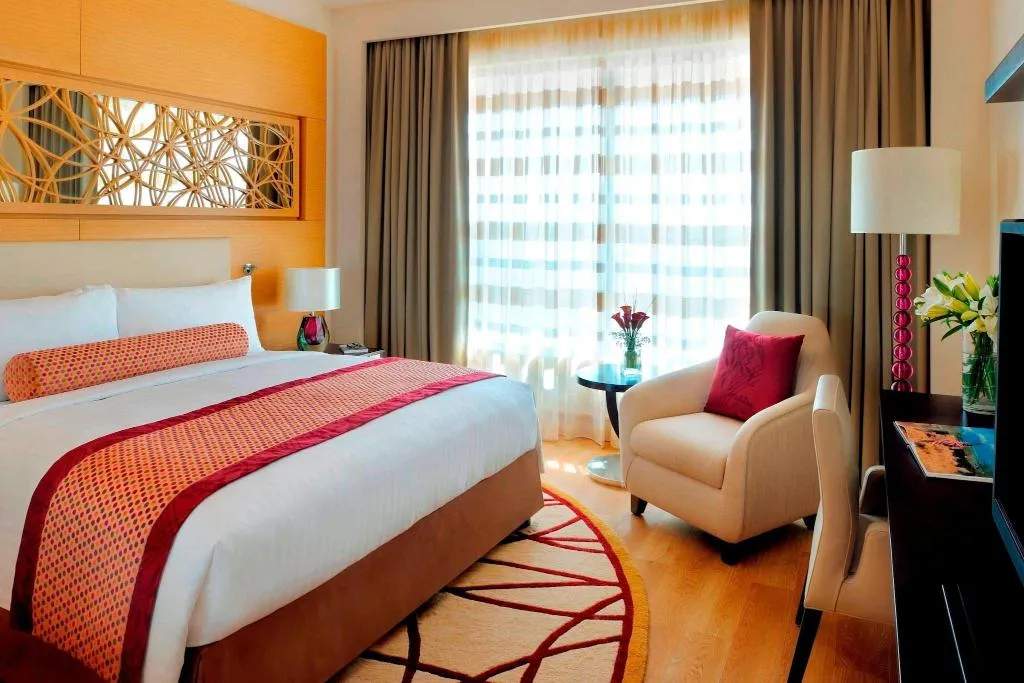 Room, Marriott Executive Apartments Al Jaddaf, Dubai, Dubai