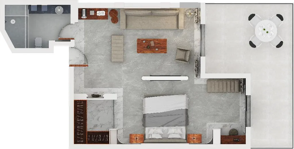 SUITE STANDARD Room, Pomegranate Wellness Spa Hote, Halkidiki