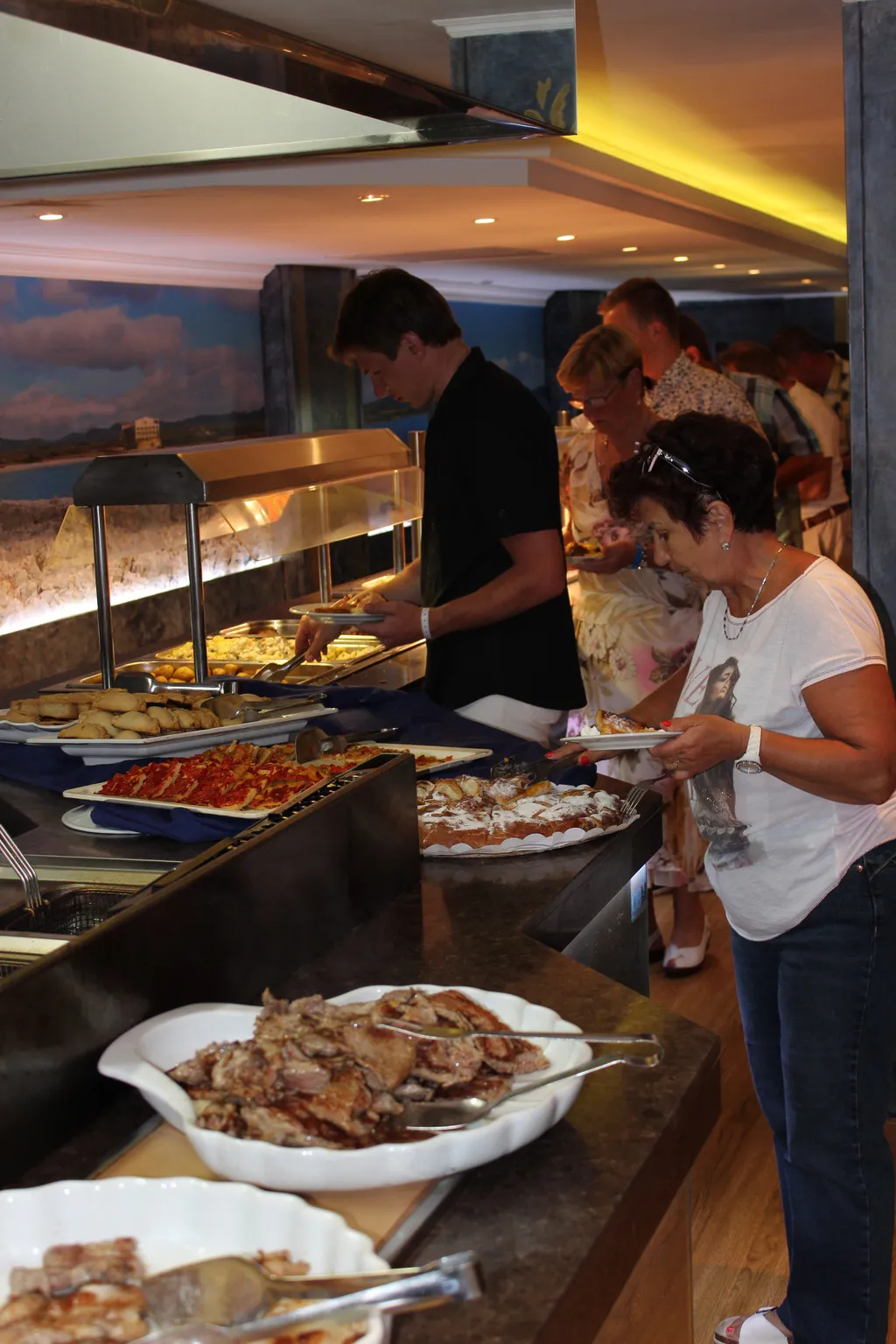 Restaurant, Hotel Peymar, Majorca
