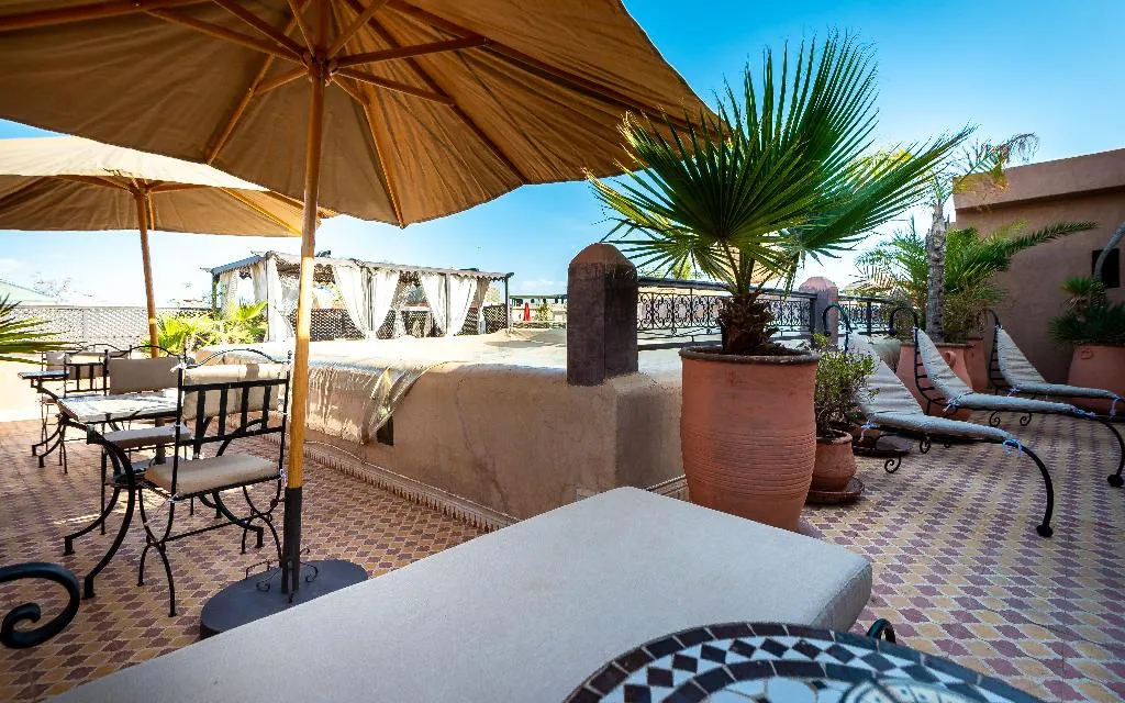 Terrace, Riad La Croix Berbere, Marrakech