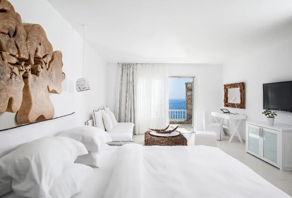 Double or Twin SEA VIEW Room, Myconian Villa Collection Preferred Hotels, Mykonos
