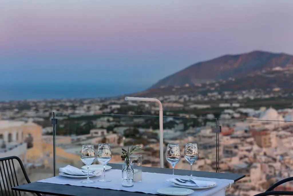Restaurant, Mythical Blue Luxury Suites, Santorini