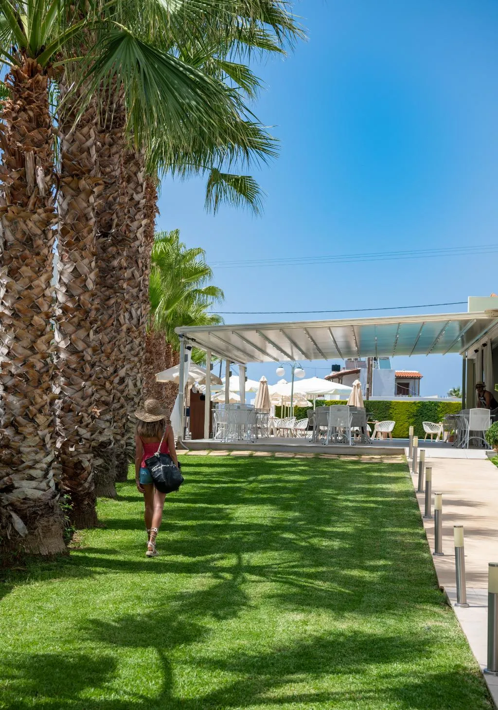 Terrace, Angela Suites Boutique Hotel, Crete