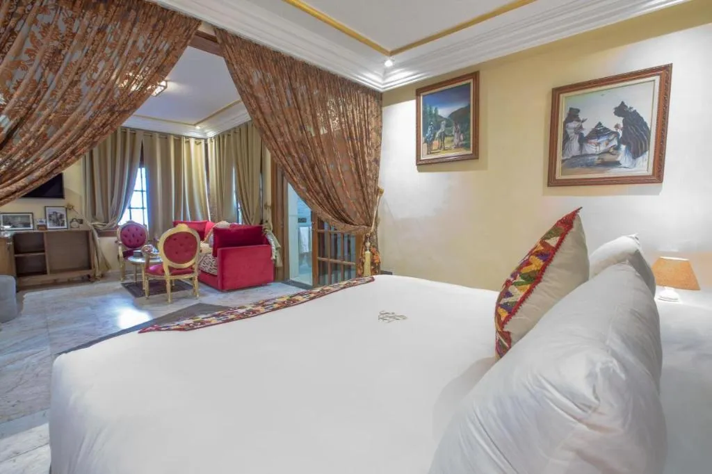 TRIPLE basement Room, Riad Sebti Fès, Fez