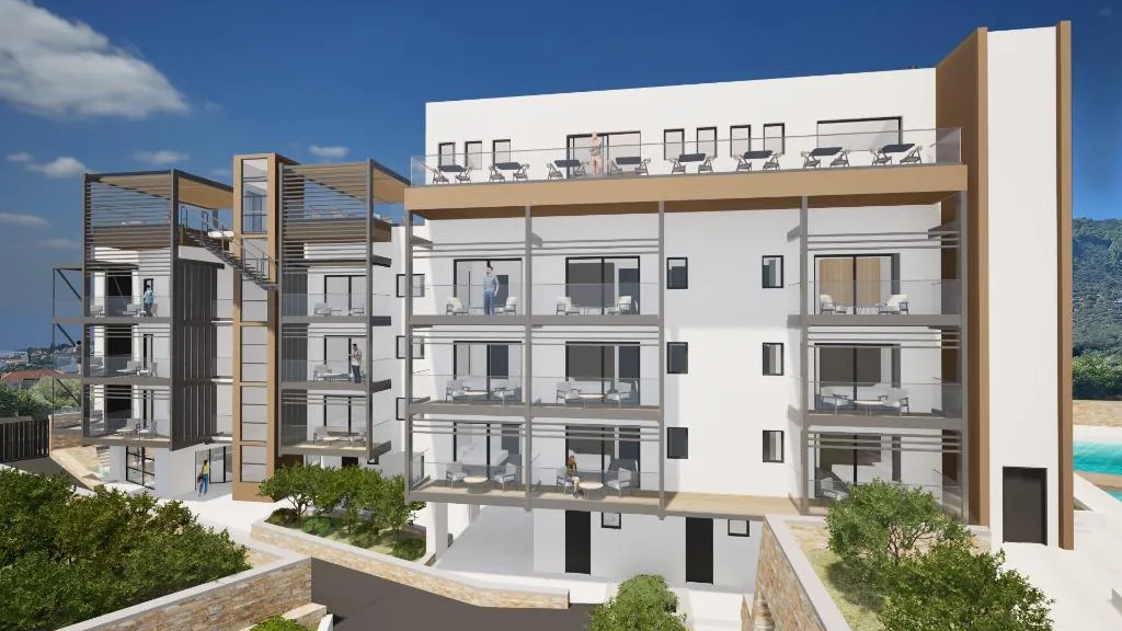 General view, Aether Hotel, Skiathos