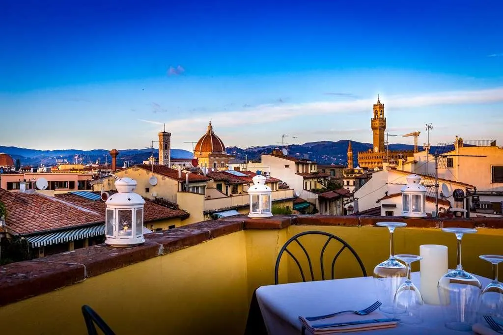 Restaurant, Hotel La Scaletta, Florence