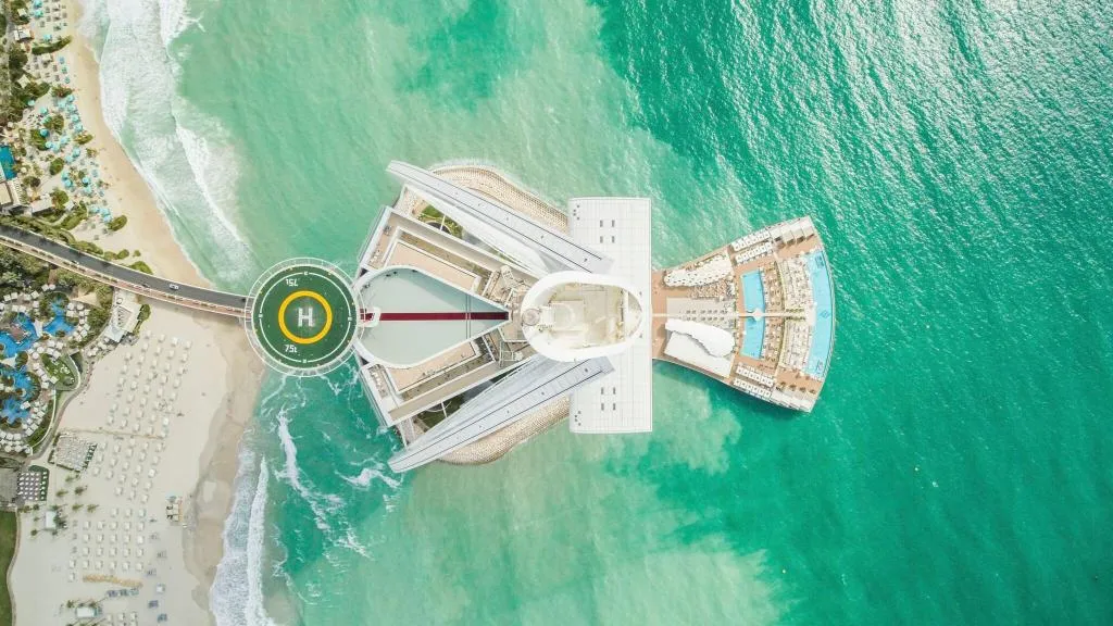 General view, Jumeirah Burj Al Arab Dubai, Dubai