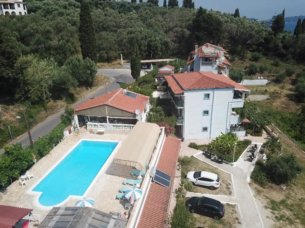 General view, Andromaches Holiday apartments, Corfu