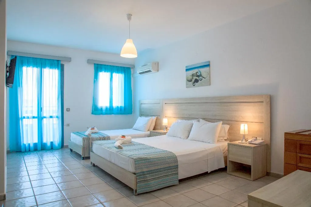 TRIPLE SIDE SEA VIEW Room, Marilisa Hotel, Crete