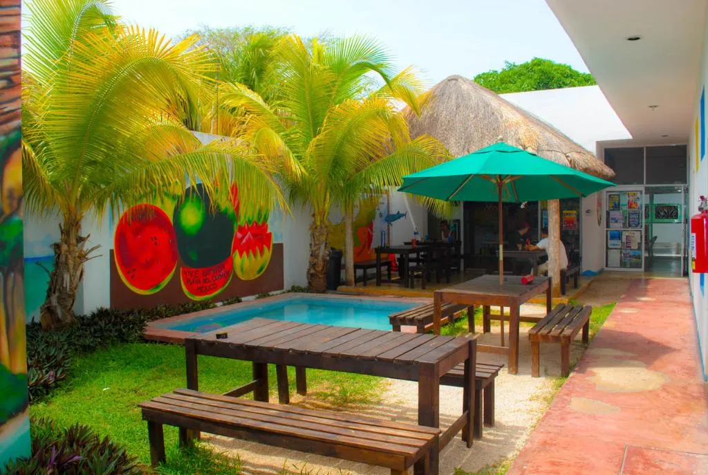 Pool, Hostal Vive La Vida, Playa Del Carmen
