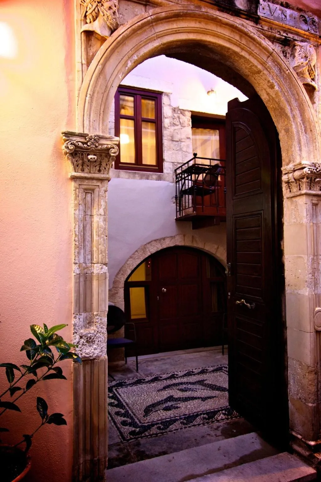 General view, Casa Dei Delfini, Crete