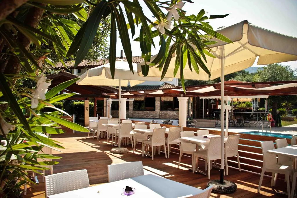 Terrace, Katia Beach, Corfu