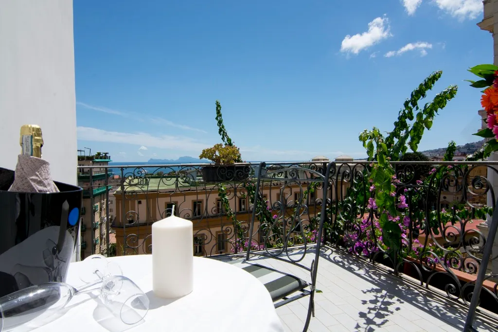 Terrace, Villa Margherita, Naples