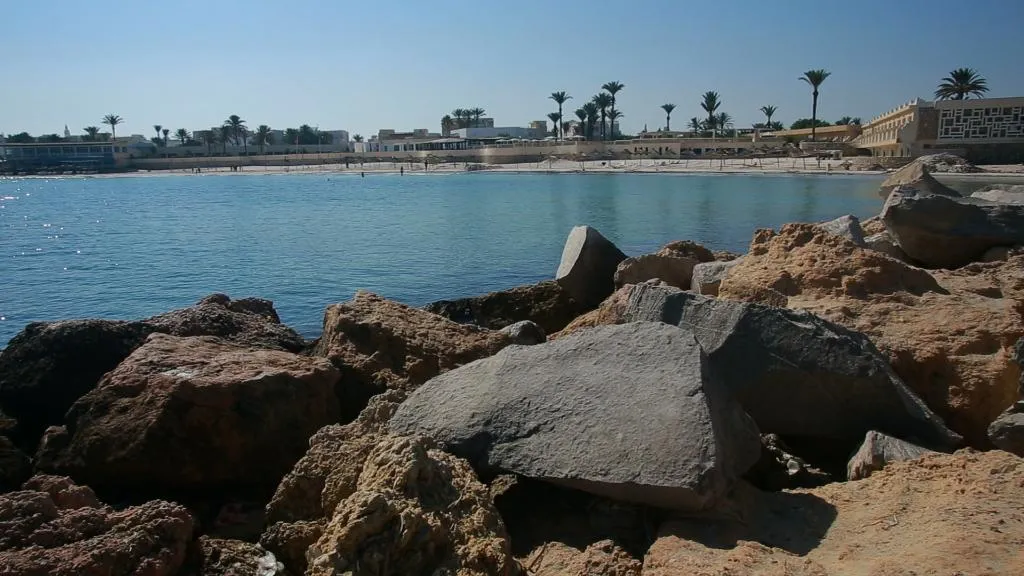 Beach, Les Palmiers, Tunisia