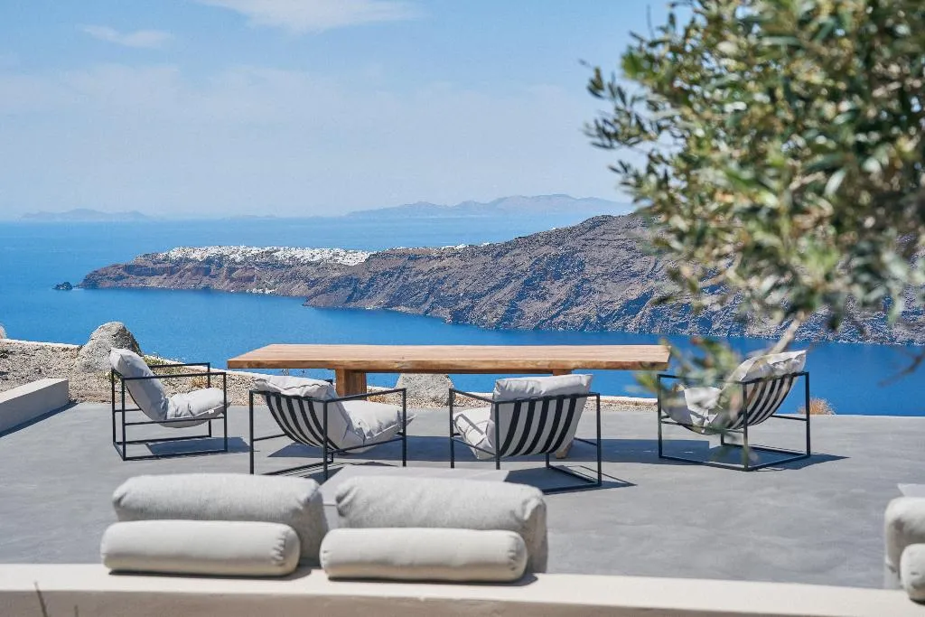 Terrace, Divine Cave Experience, Santorini