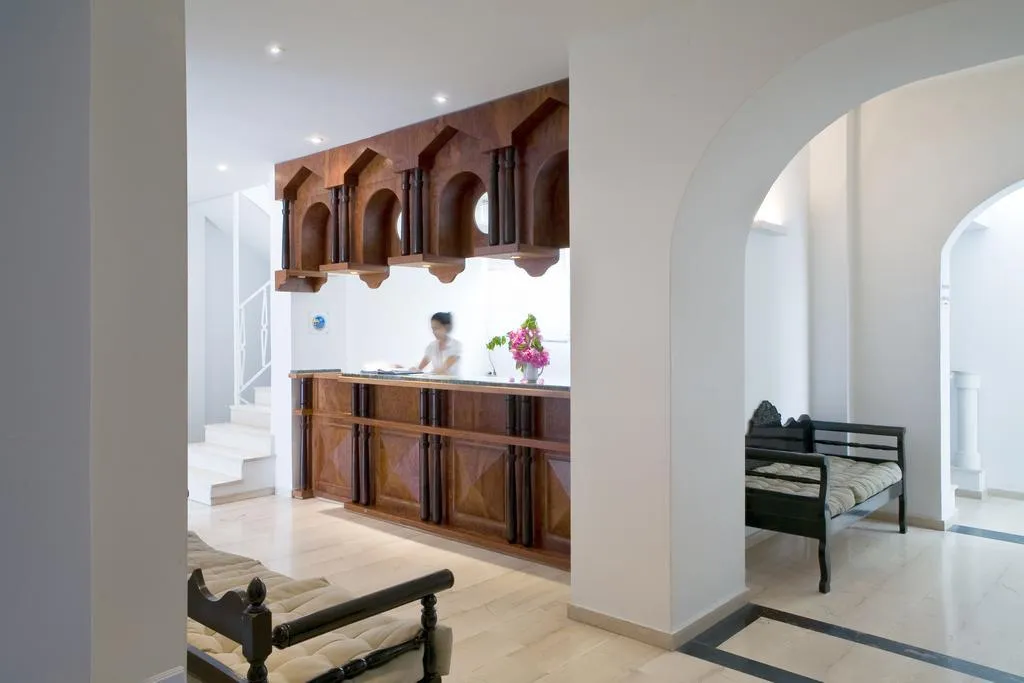 Lobby, Kamari Beach, Santorini