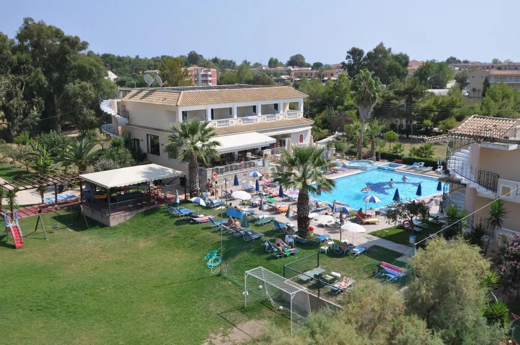 Terrace, Ilios Hotel, Zante