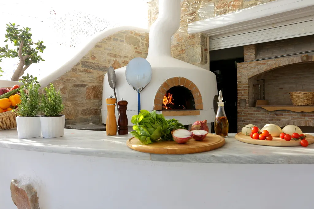 Restaurant, Mykonos Dove beach hotel, Mykonos