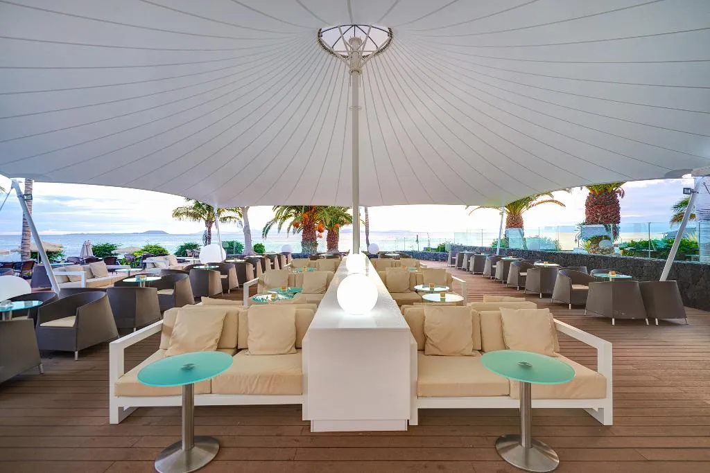 Terrace, Hipotels Natura Palace, Lanzarote