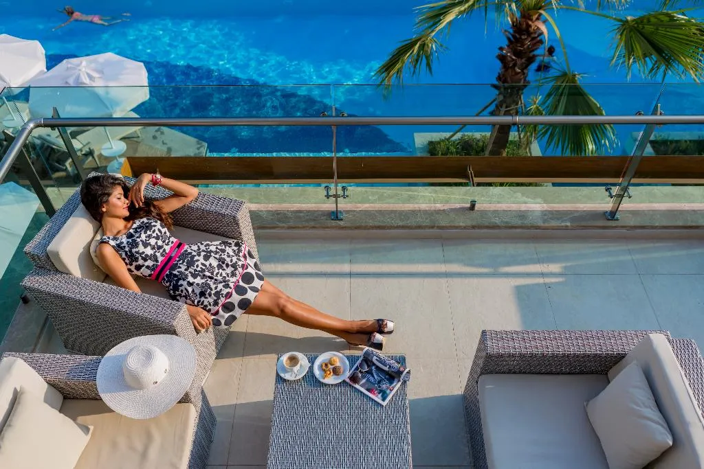 Terrace, Side Sunport Hotel & Spa, Antalya