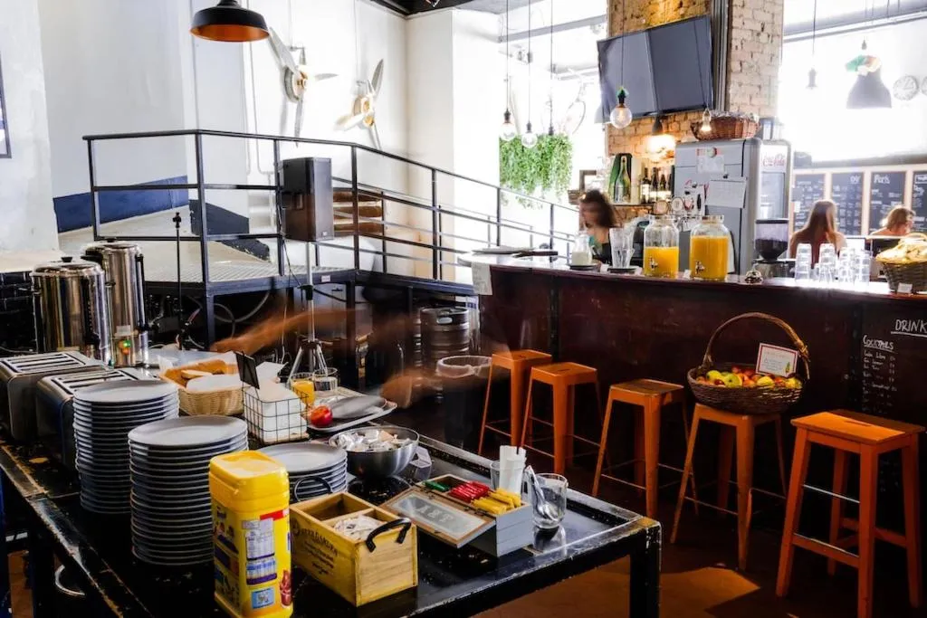Restaurant, Queen Hostel, Milan
