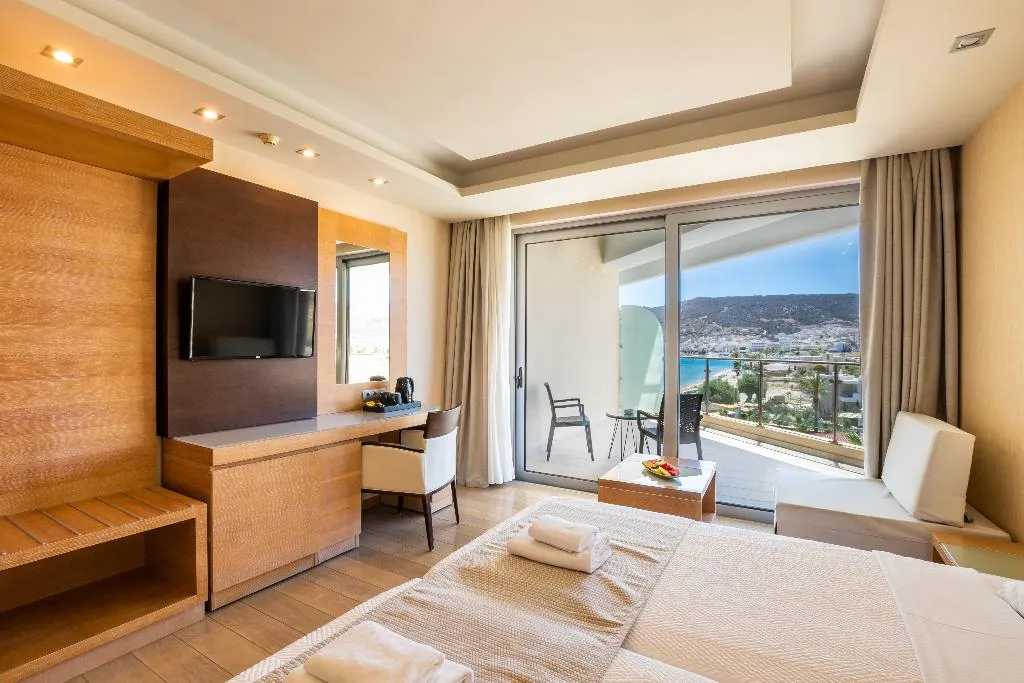Double or Twin SIDE SEA VIEW Room, Konstantinos Palace, Rhodes