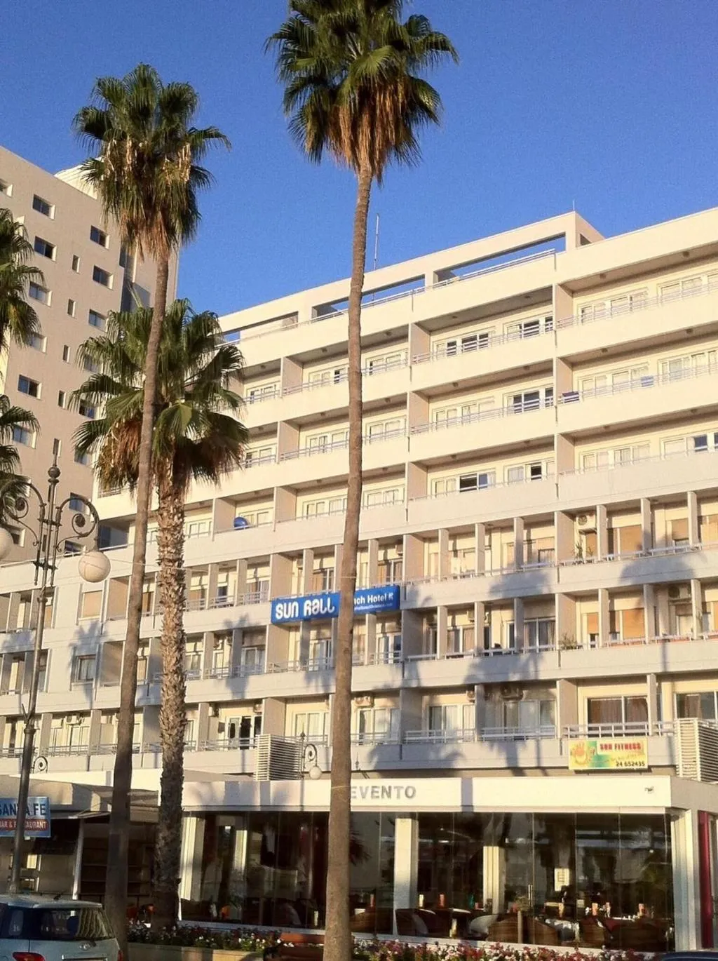 General view, Sun Hall Beach Hotel Apts, Cyprus