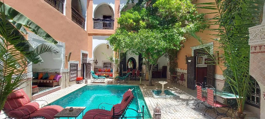 General view, Riad Barroko, Marrakech
