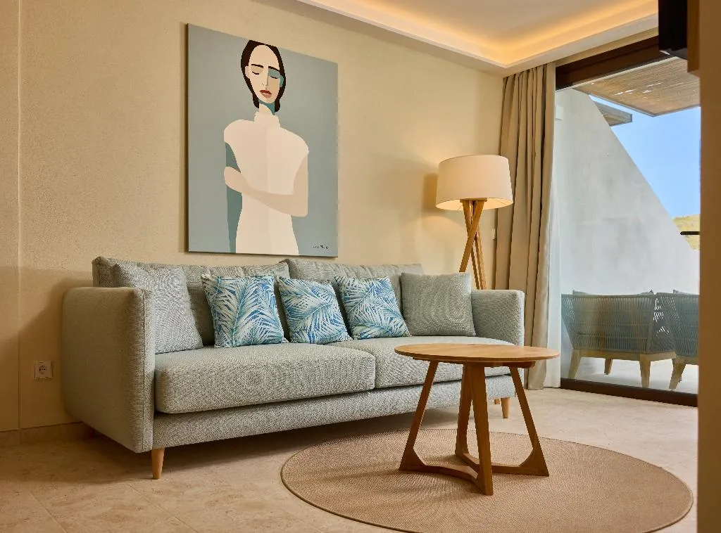 JUNIOR SUITE SEA VIEW Room, Cala San Miguel Ibiza Res, Curio Colllec by Hilton, Ibiza